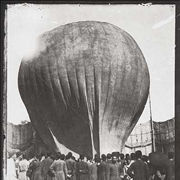Picture Of Balloon Landing In Persia 1850