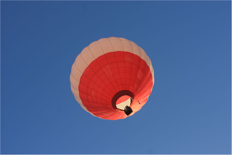 Picture Of Flight Of Hot Air Balloon
