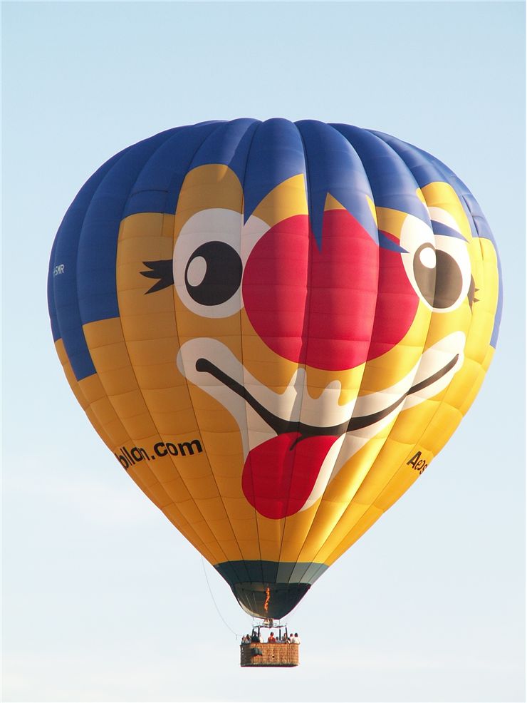 Picture Of Funny Hot Air Balloon